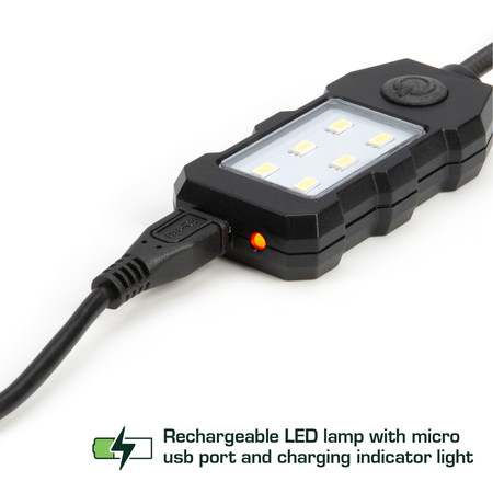Illuminator 150-Lumen Rechargeable 3-In-One Magnetic Flex-Shaft LED Utility Lamp 93119